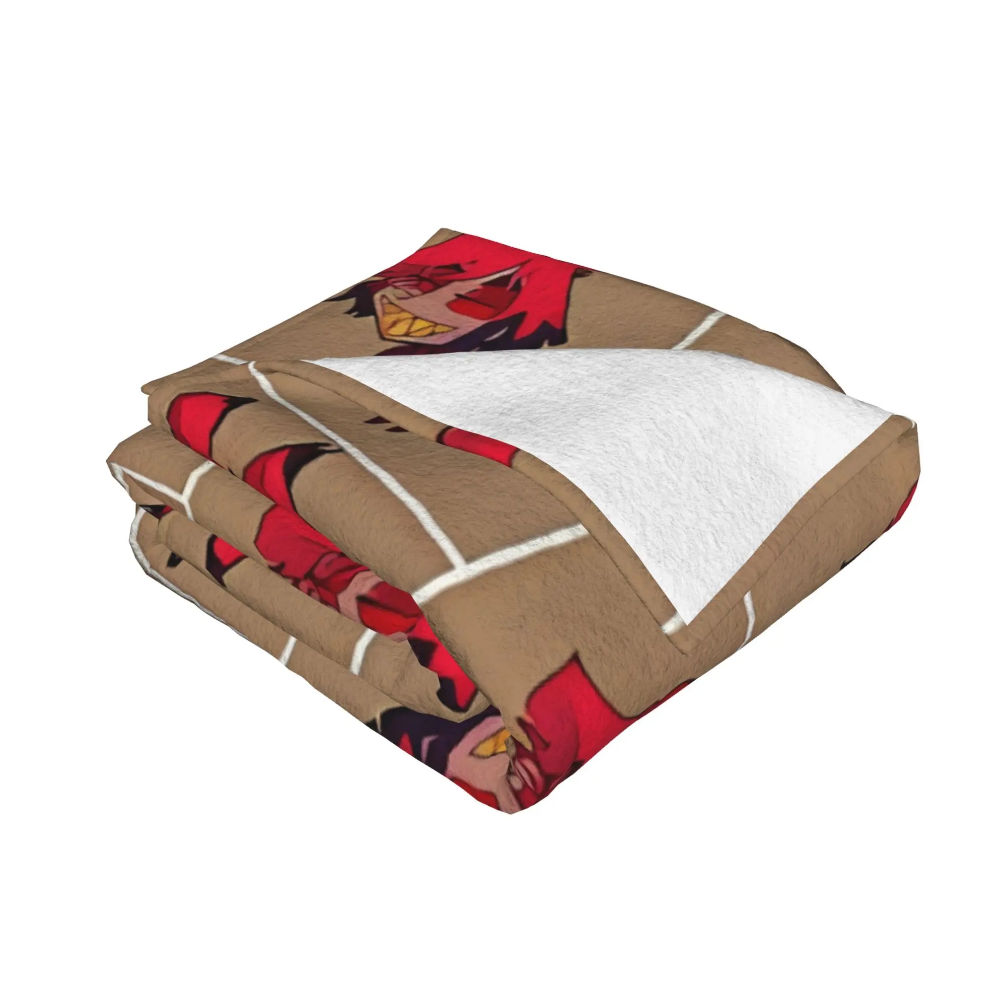 1PC home Cute Room Decor ALASTORR Color Variations 5Th Selection Blanket Throw Blanket Alastors Novelty Warm Blanket All Season