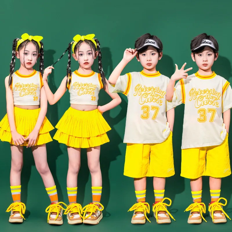 Traje de Baile Jazz para Niñas, Estilo Hip-Hop, para Actuaciones de Grupo, Danza Urbana, Animación y Aeróbicos