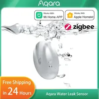 Aqara Water Immersing Sensor Zigbee Water Leak Detector IP67 Waterproof Soaking Sensor Alarm Remote Control Work with Mi Home
