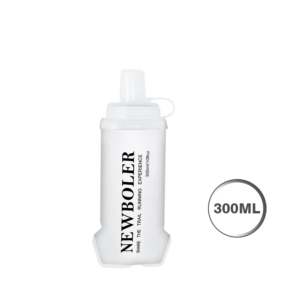 NEWBOLER Sport-Wasserflaschen, BPA-frei, zusammenklappbar, weiche Flasche, Laufen, Camping, Wandern, Hydroflasche, weiche Wasserflasche für die Hydratation – Detail 11