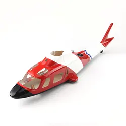 450 Size A109 Glass Fiber Scale Fuselage for RC Helicopter
