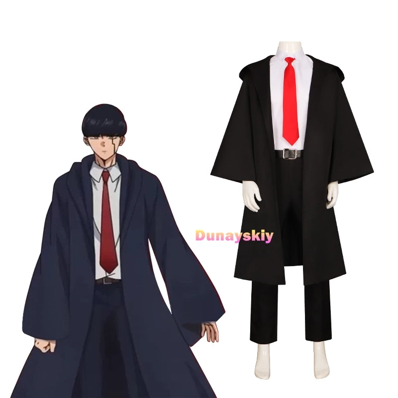 Anime Mashle Magic and Muscles Mashle Cosplay Costume Wig Lemon Irvine Jacket Lance Cosplay Magic School Uniforms Cloak Suit