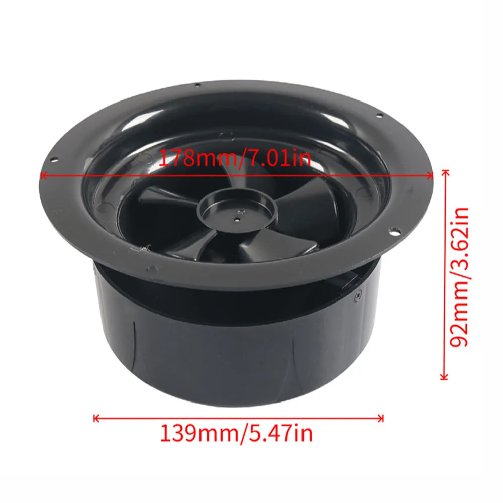 1PCS Solar-Powered RV Ventilation Fan With Mounting Screws For RVs And Motorhomes Planet-Friendly/Silent/Efficient Exhaust