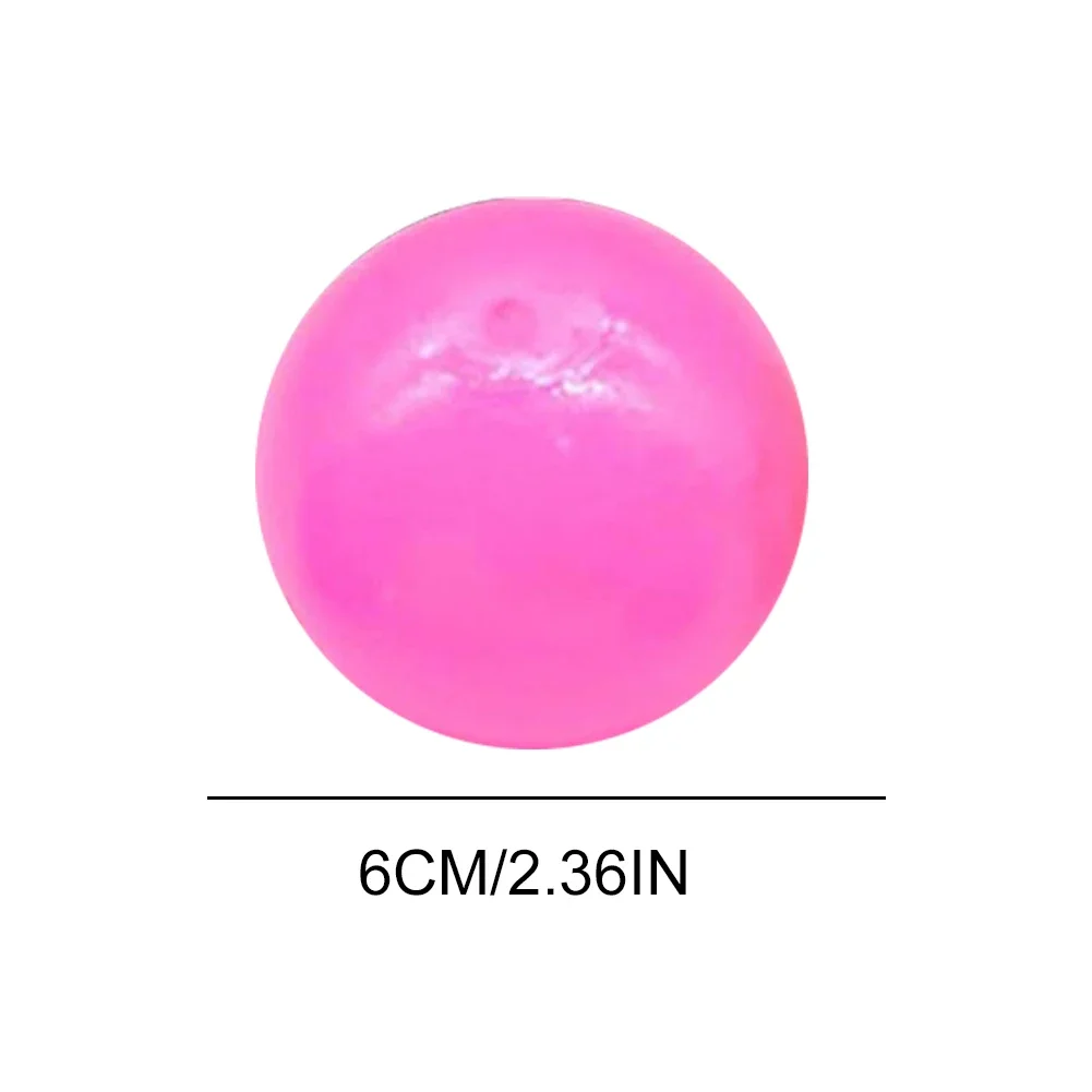 1-16 قطعة كرات تخفيف التوتر المضيئة الضغط اللعب جدار الهدف لزجة الكرة ضغط الكرة الاطفال اللعب الحسية ديكور الحفلات #6
