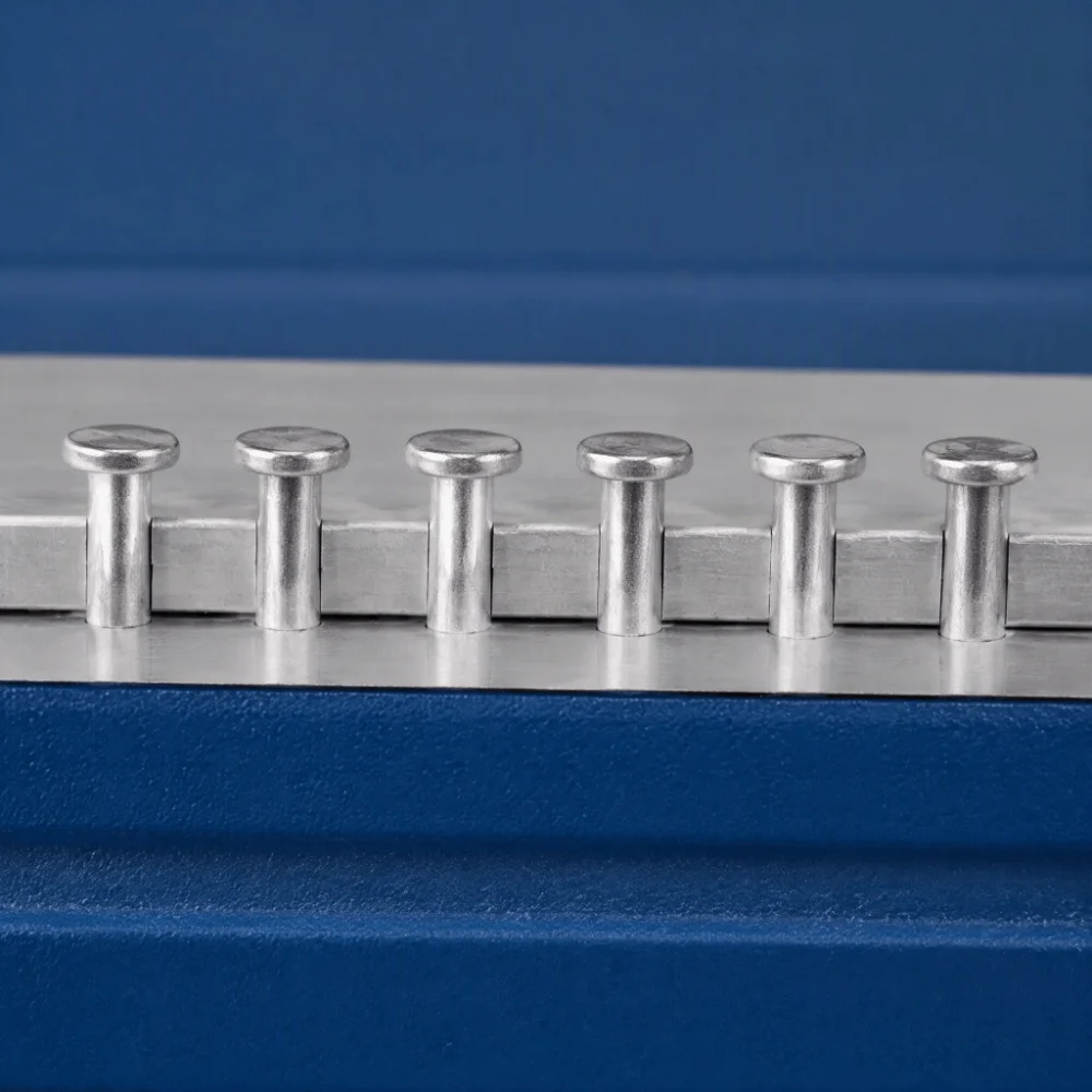 100pcs Solid Boat Repair Flat Head Rivets Industrial Use Durable Solid Rivets Dome Head Rivets For Fire Fighting