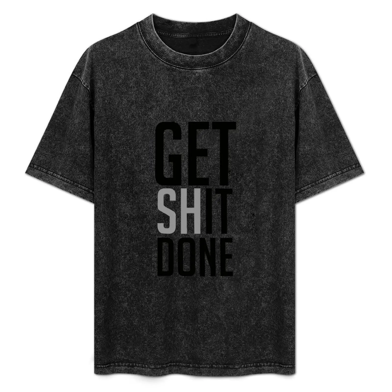 Camiseta Get (Sh)it Done Garyvee con estampado de moda, informal, de manga corta