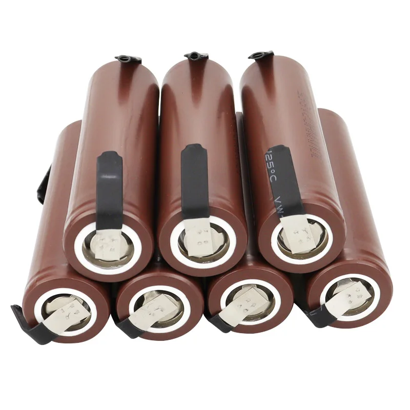 3.7V HG2 18650 Battery for Makita Screwdriver Power Tool High Current Discharge 20A Cell (Welding Nickel)