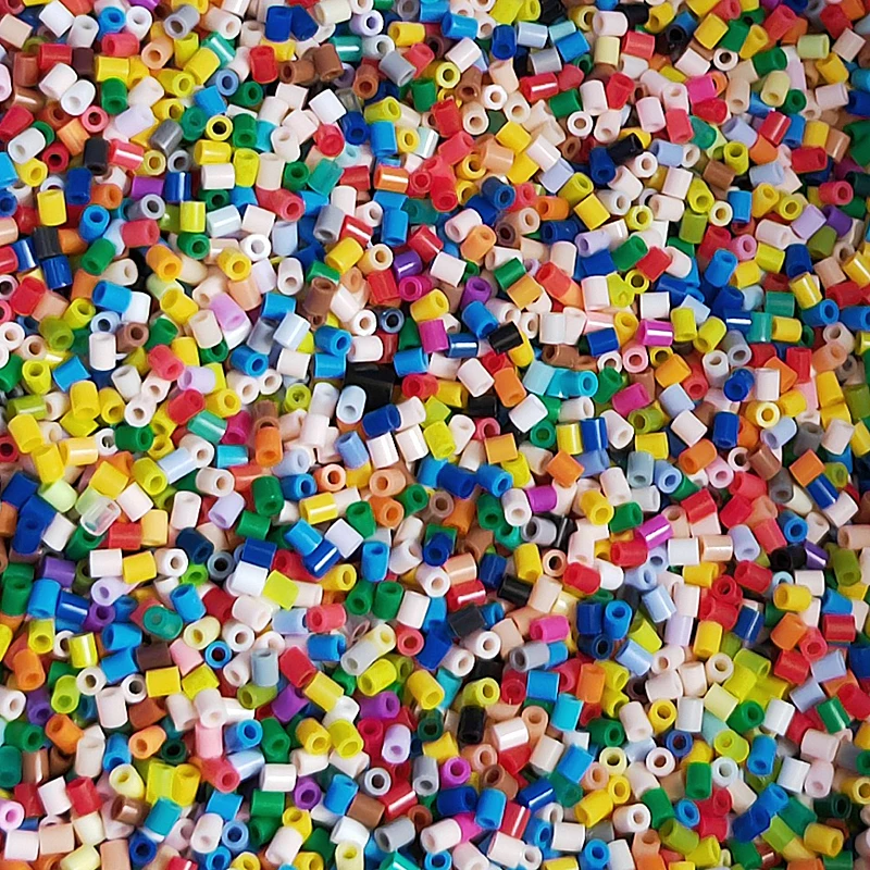 2.6mm Mini Perline 2000 PZ Pixel Art Blocchi Fusibile Perline per I Bambini Regalo Hama Perline Fai Da Te Puzzle Perline di Ferro di Alta Qualità