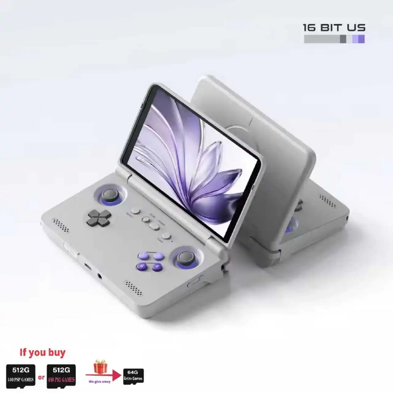 Retroid ポケットフリップ 2 レトロハンドヘルドゲームコンソール