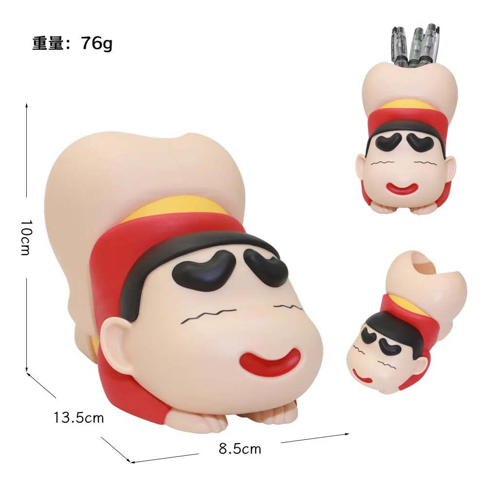 Neuer Crayon Shin-chan Stifthalter Lustiger Po-Schreibtisch-Organizer Geschenk für Beste Freunde Geburtstag Bürodekoration Witziger Stifthalter 2026 Geschenk – Detail 4