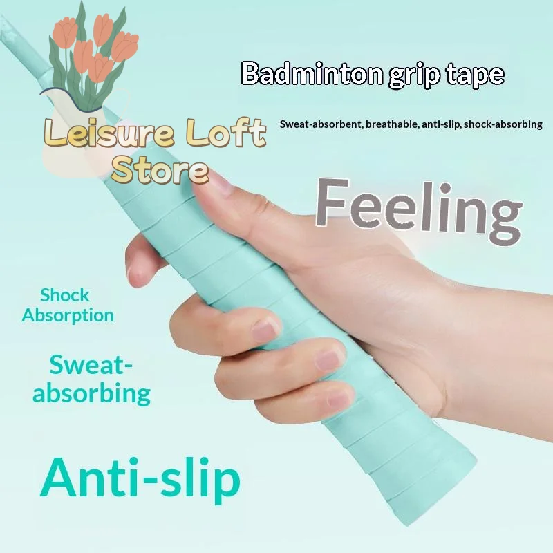 

Tennis Racket Overgrip 5 10 Pack PU Sweat Absorption Non Slip Tape for Badminton Racket Daily Exercise Durable Use