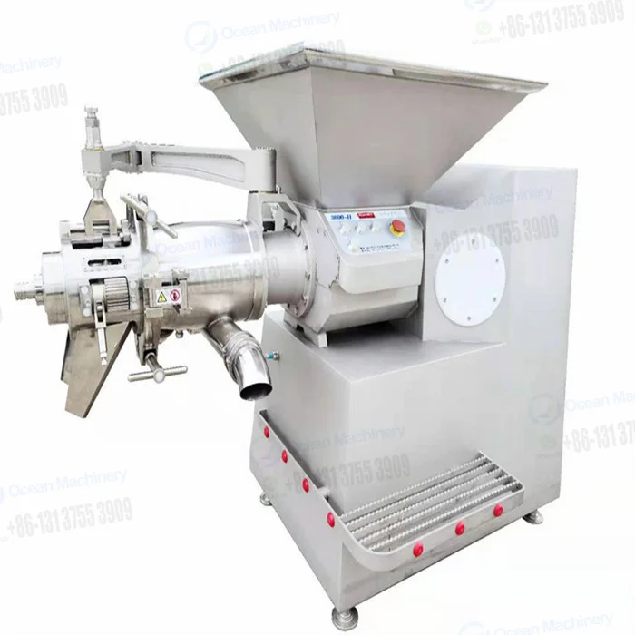 Commercial Automatic Poultry Fish Chicken Meat Bone And Flesh Deboning Separator Remover Machine