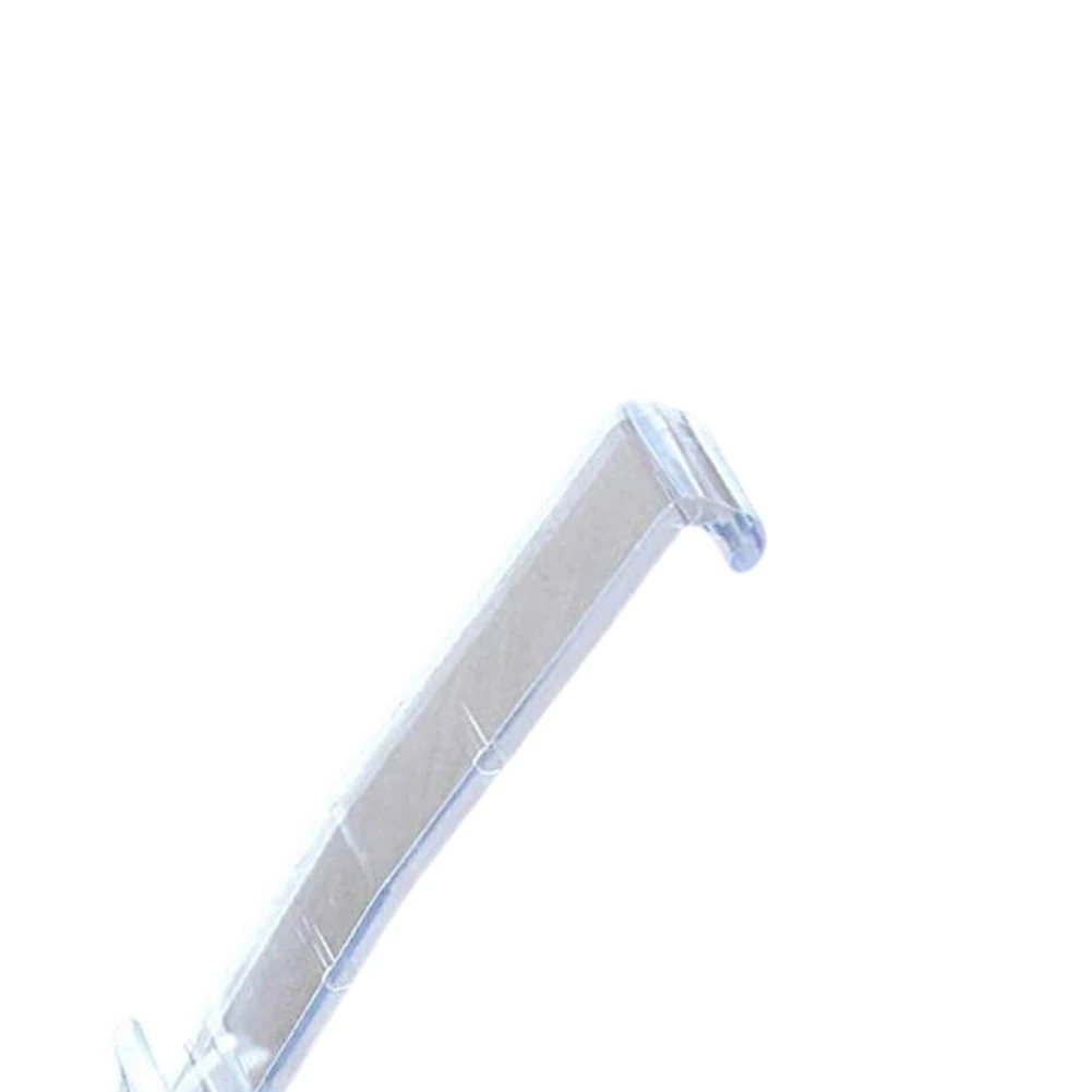 12Pcs Clear Valance Clips 3 Inch For Horizontal Blinds Replacement Parts Plastic Snap Fastener Window Hardware Accessories