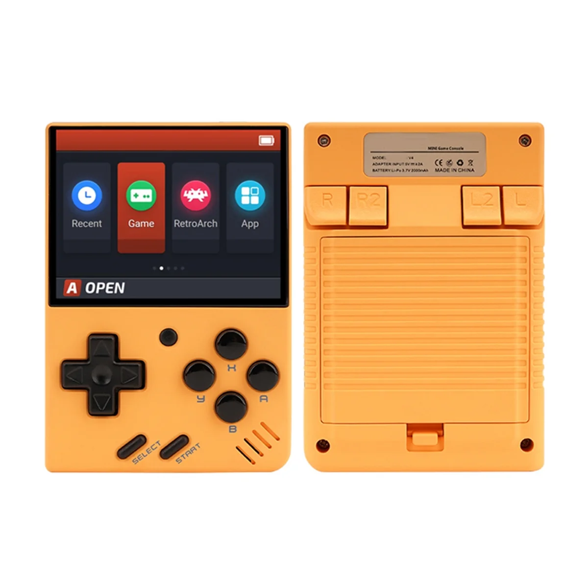 

2025-3C For MINI V4 Retro Handheld Game Console 64G Portable Video Game Player 2.8 Inch Linux System OCA Game Console C