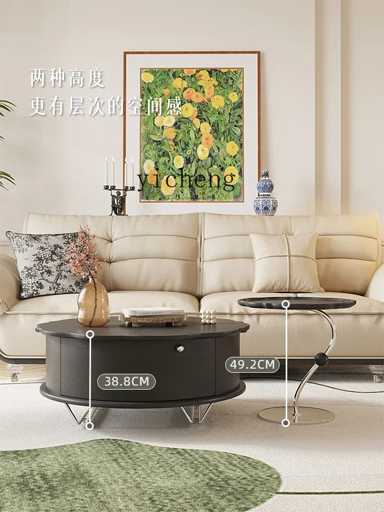 a1 coffee table combination French retro style coffee table small apartment living room home