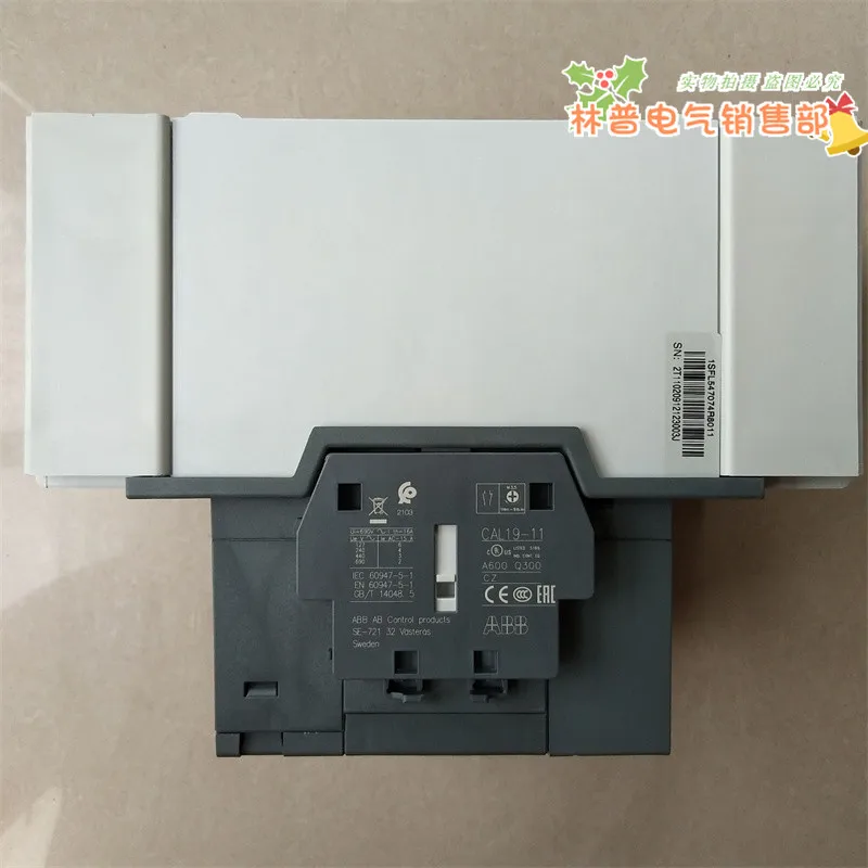 2025 الأصلي قواطع التيار المتردد AX260-30-11 260A AC110V 220 فولت 380 فولت عشرة التعويضات لواحد وهمية