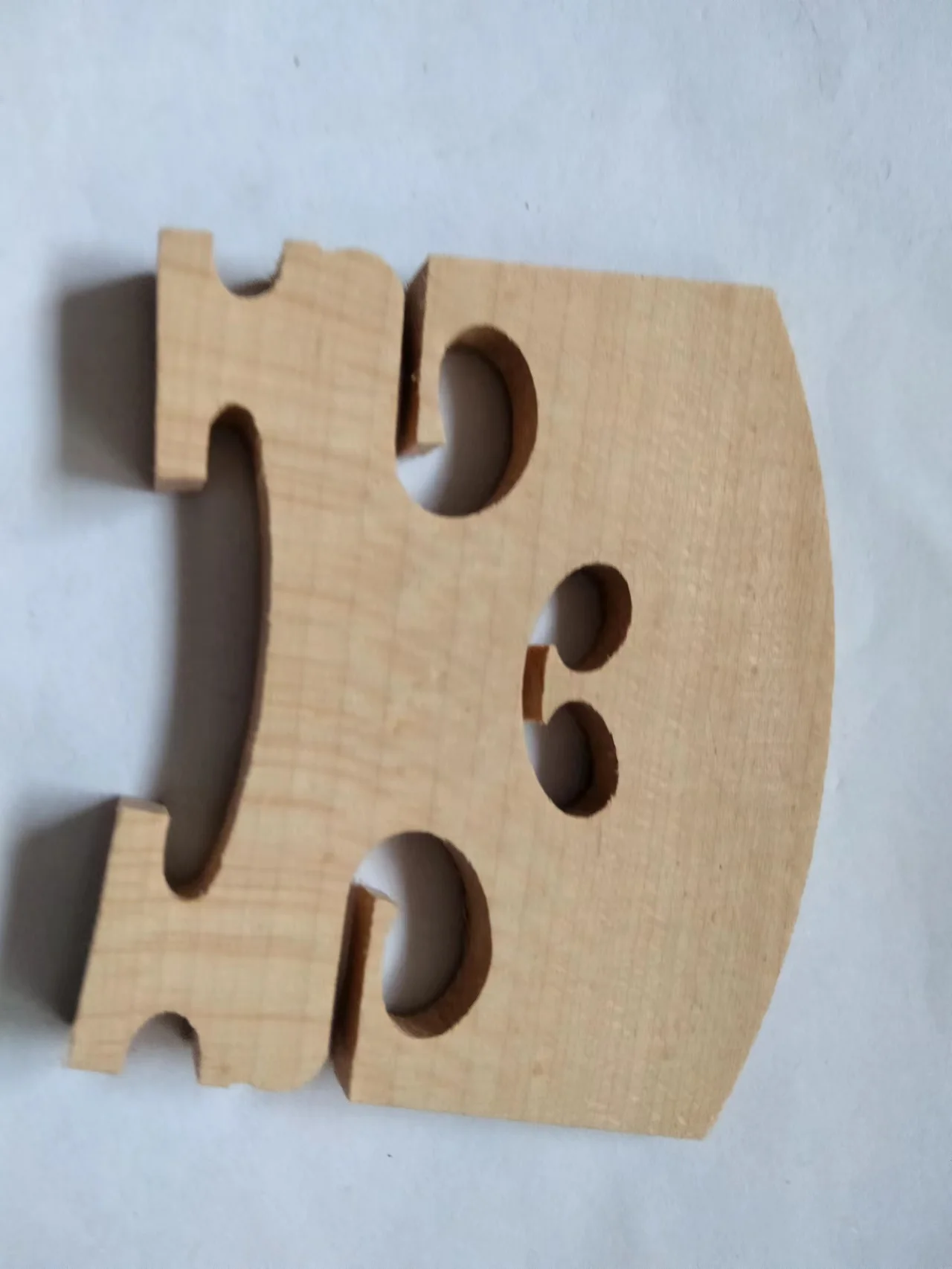 

100 PCs Student Grade Violin Bridge 4/4 Maple Wood Violin Parts