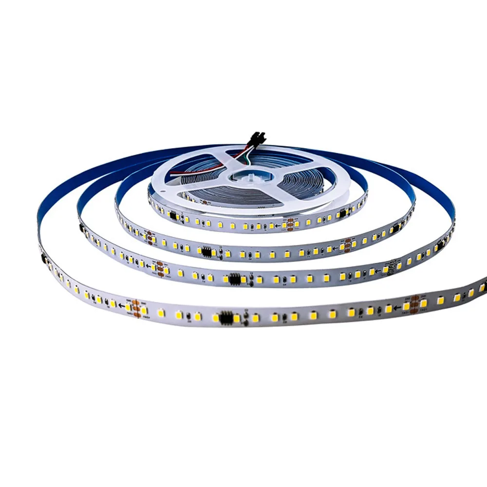 WS2811 Pixel LED Strip light DC24V SMD 2835 120LEDs/M Addressable white WW NW Running Water Flowing Chasing Tape Light 5/10/20M