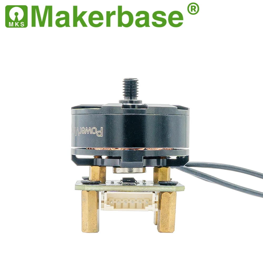 Motor cardán Makerbase 2808 con codificador AS5600 para SimpleFOC