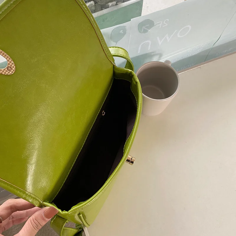 PU Leather Crossbody messenger Bags for Women 2023 Trend Fashion Summer Ladies Handbags Brand Casual Shoulder bag green bolsa