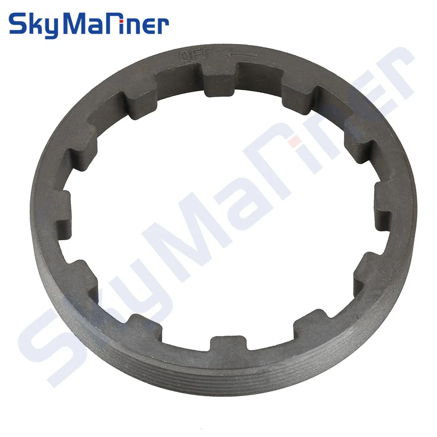 6G5-45384-00 Lock Ring Nut Outboard Lower Unit EI Replaces For Yamaha Outboard Engine Motor 6G5-45384