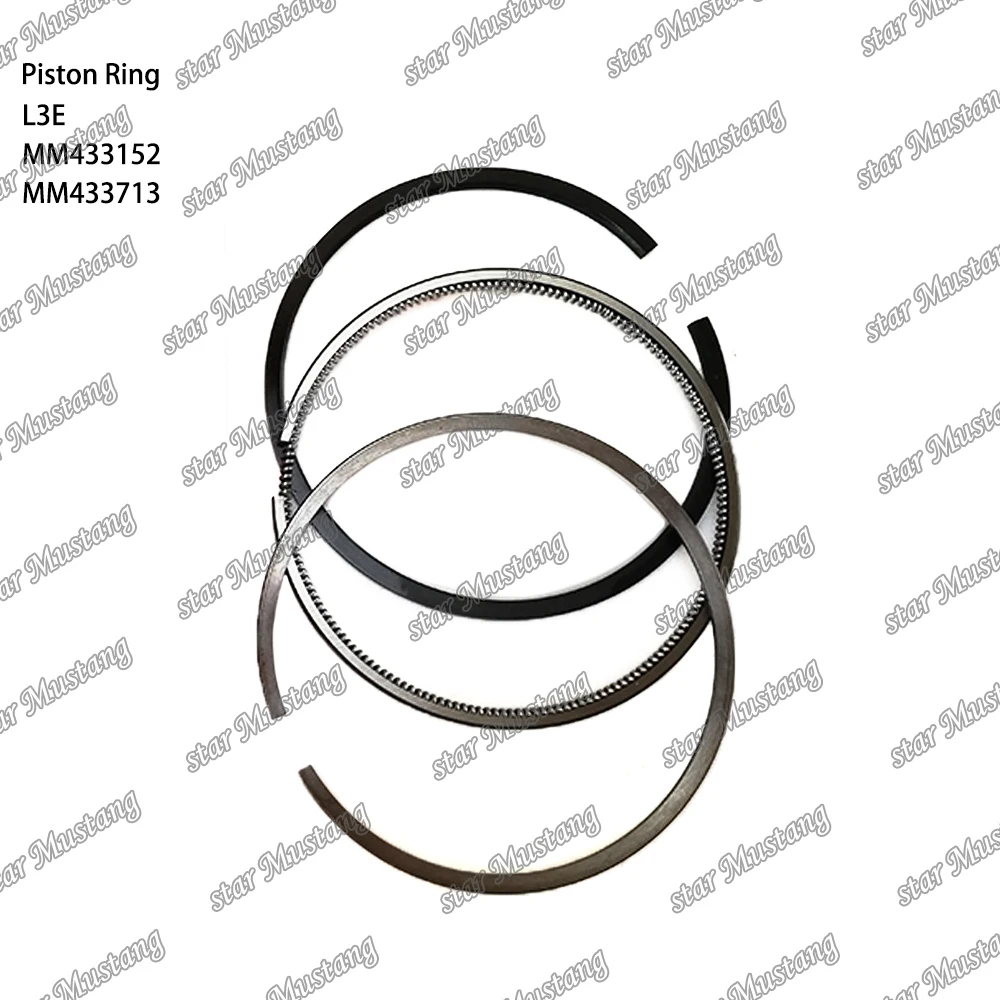 

L3E Piston Ring MM433152 MM433713 Suitable For Mitsubishi Engine Parts