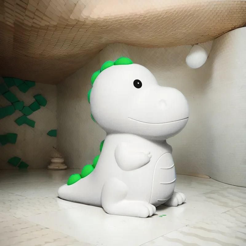 Lovely Dinosaur LED Nightlight, Silicone Light, Bedside Decor, Color Changeable , Atmosphere Lamp for Kids, Holiday Gifts