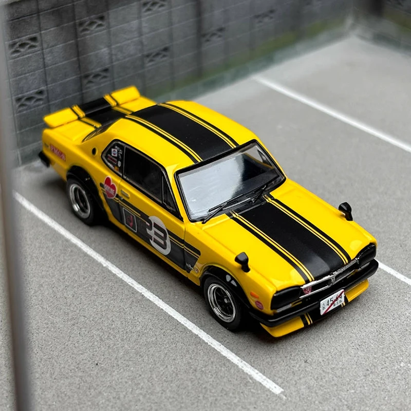 

INNO 1:64 SKYLINE 2000 GT-R KPGC10 имитация литья под давлением сплава модель автомобиля коллекция дисплей орнамент игрушка в подарок