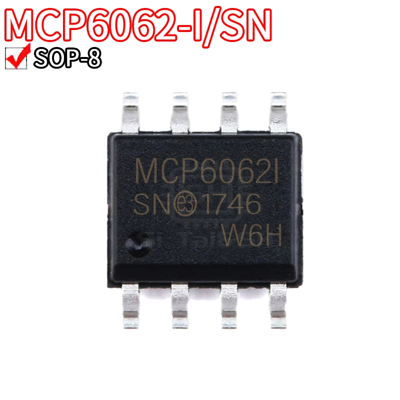 5PCS MCP6L2-I/SN MCP601 MCP2551 MCP6002 MCP6032 MCP6052 MCP6062 MCP6L02 MCP6442-I/SN image 5