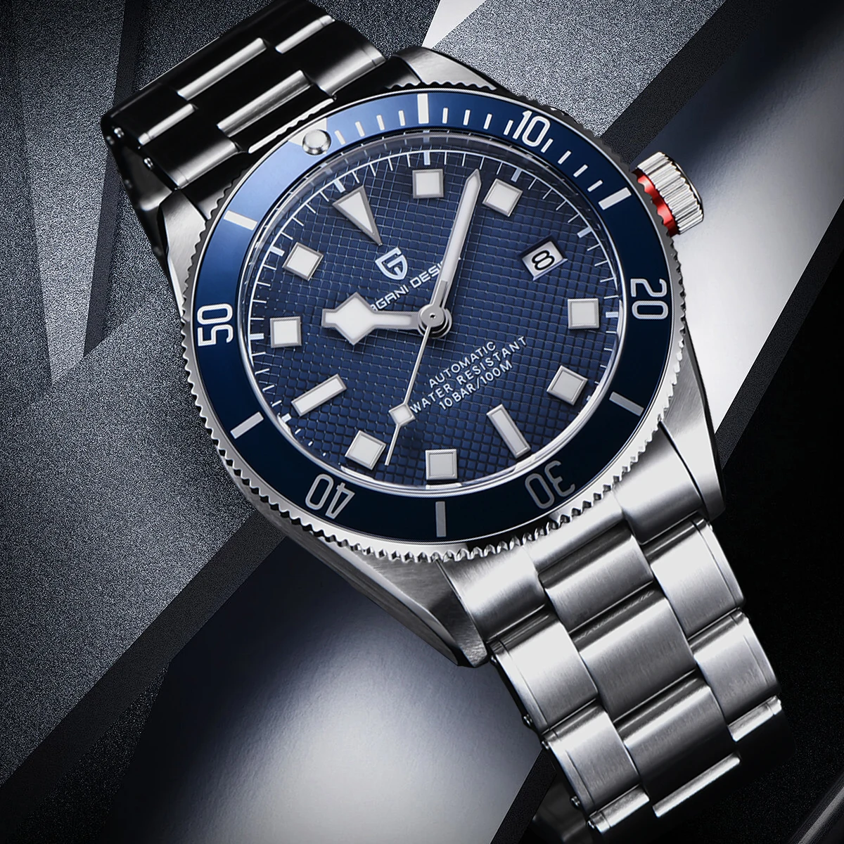 2025 جديد PAGANI DESIGN BB58 أفضل الساعات الرجالية الفاخرة ساعة ميكانيكية للرجال الفاخرة الرجعية ساعة أوتوماتيكية الرجال 100 متر مقاوم للماء