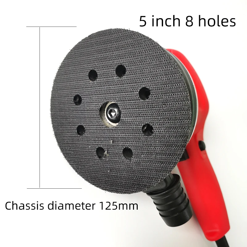 5Inch 8Hole 350W Electric  Sander  Sanding Machine Woodworking Tools For Wood With Dust Collection Bag  For Car Sand Papers