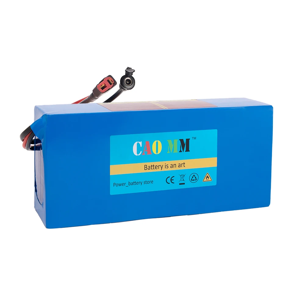 Cao MM 48V 20Ah Battery Pack tesla Li-ion 18650 Electric Bike Scooter 13S7P for ebike Conversion Kit with  Charger