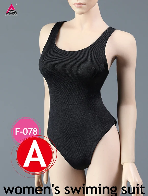 SUPERMCTOYS F-078 1/6 ملابس السباحة النسائية الملابس الداخلية بيكيني الملابس والاكسسوارات صالح 12 بوصة تبليجو JIAOU عمل الشكل الجسم
