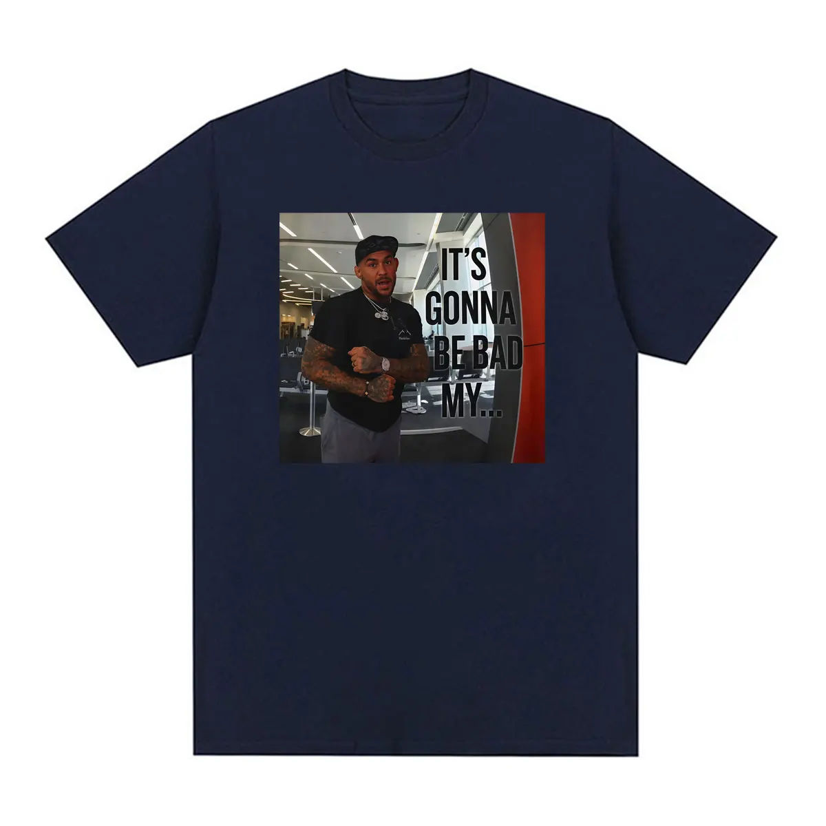 Dustin Poirier Viral Arrest Funny Meme T-Shirt Men's Clothing Fashion Humor Short Sleeve T Shirts Summer Tops 100% Cotton Tshirt