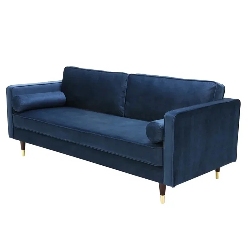 

A Light Luxury Sitting Room Furniture Sofa Cover Set Low Arm Recliner Sofa Bed With Metal Metal Legs