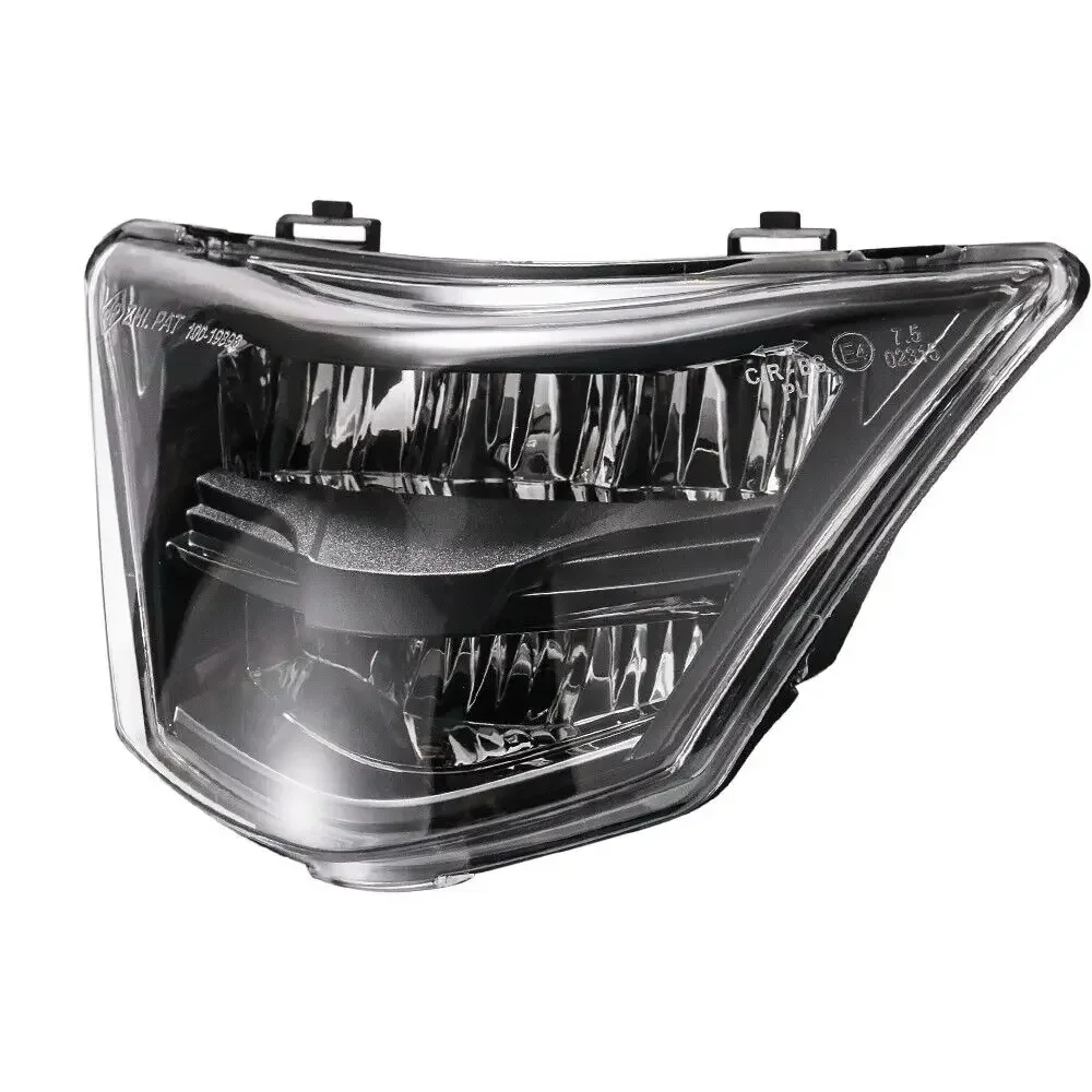 

Clear Motorbike 12V LED Motorcycle Front Headlight High/Low Beam For Yamaha LC135-V1 LC135 Street Bike