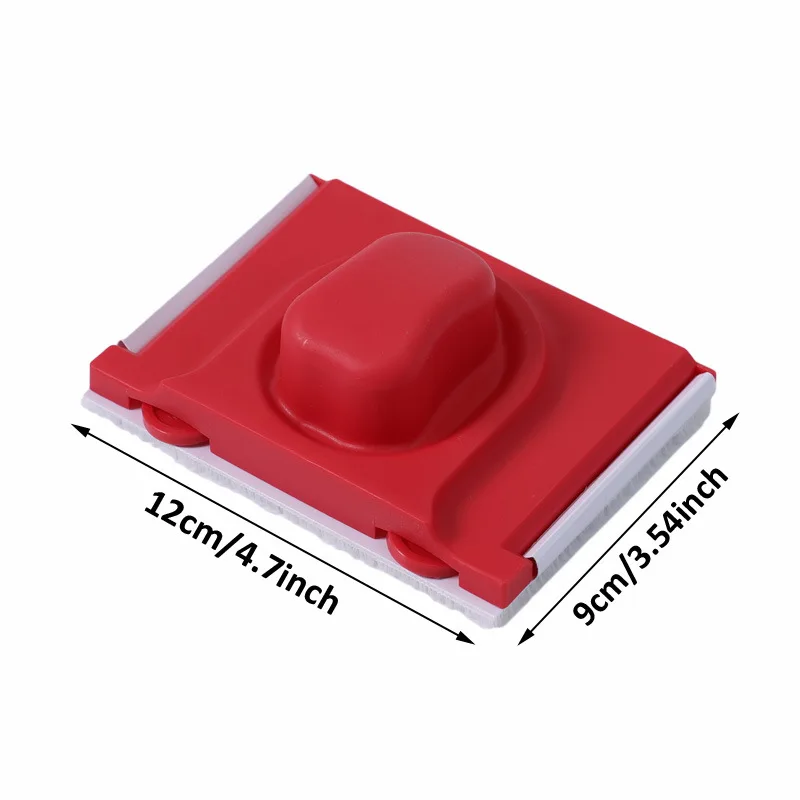 

For Edges For Corners Precision Trim Tool Paint Brush Edge And Corner Painting Red Nylon Bristles Plastic Handle