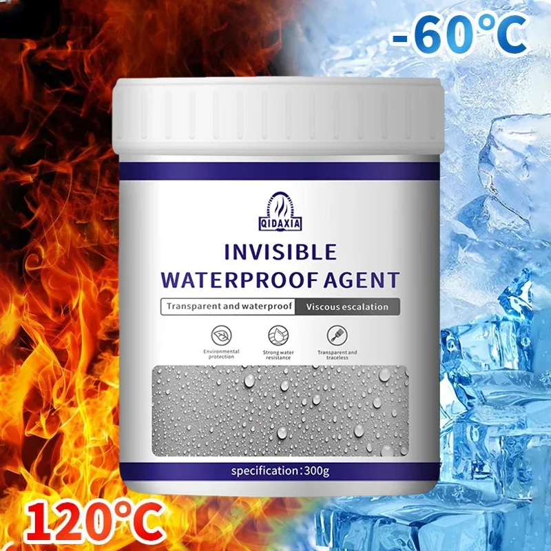 [1 + 1/2 + 2] Transparent waterproof pool wall leak waterproof adhesive outer wall waterproof paint transparent bathroom tile waterproof bond