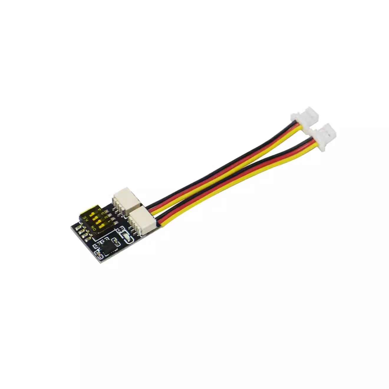

Miniature self-stabilizing flight control system, miniature fixed wing, active leveling and auxiliary stabilization