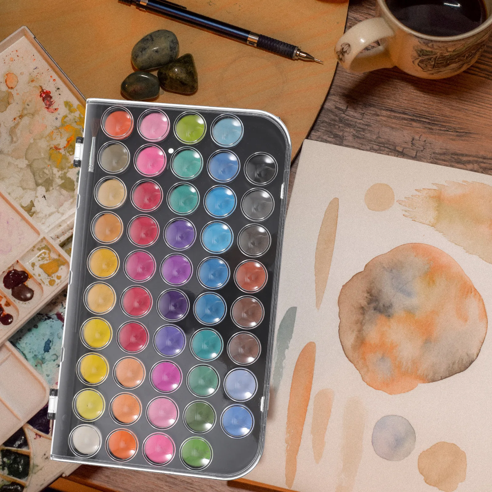 

Powder Pigment Set Water Color Kit Paints Watercolor Supplies Solid Painting Child Kits