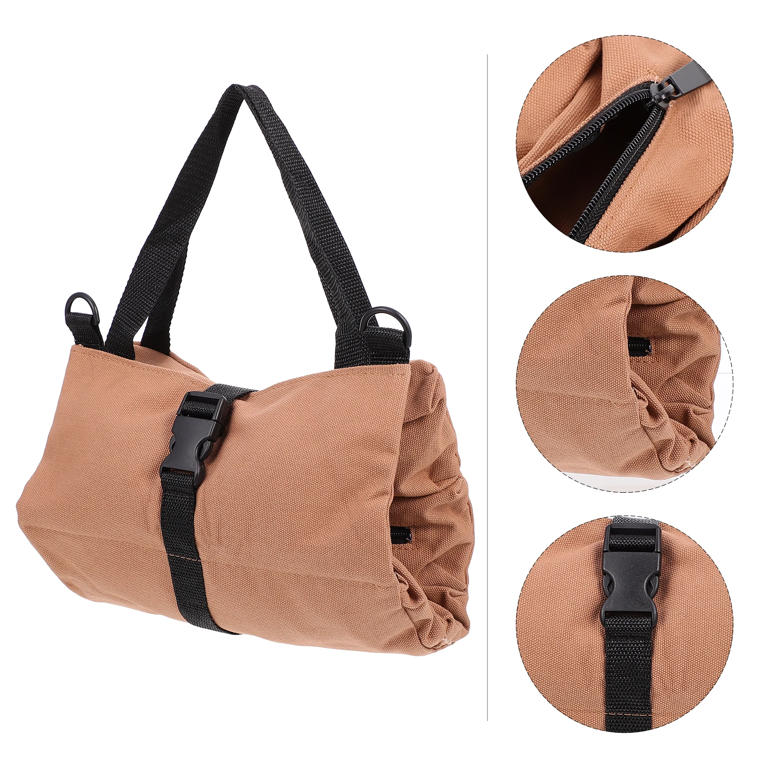

Storage Bag Large Capacity Wear Resistant Canvas Electrician Package Hanging Pouch Suitable for Mechanic Carpenter