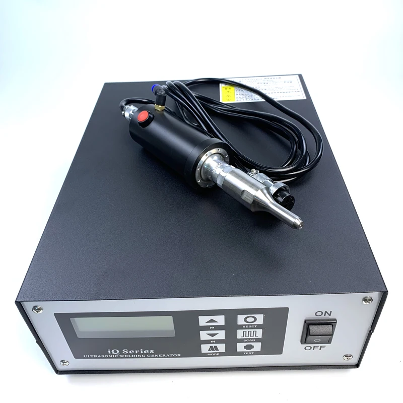 35KHZ 800W Hand Held Ultrasonic Spot Welding For Polyester Fabric Welding