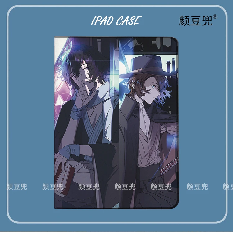 Bungo Stray Dogs Anime Case For iPad 10.2 9th 10th Air 4 5 Mini 5 6 Case Luxury Silicone For iPad Pro11 12.9 inch 2022 Air3 10.5