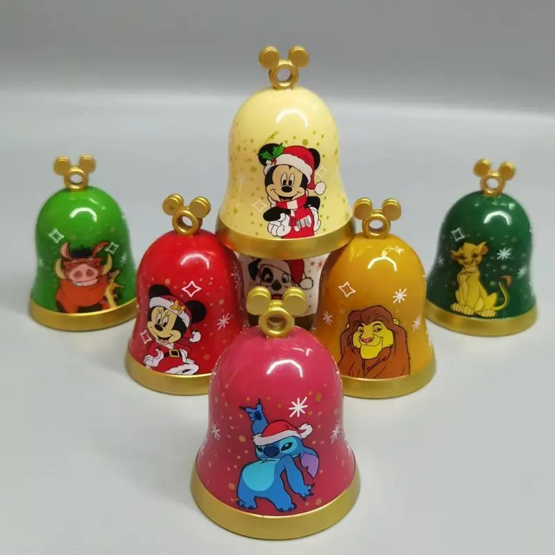 

Милый рождественский костюм с Микки Диснеем, подвесной орнамент в виде колокольчика, креативная персонализированная студенческая игрушка, украшение для рабочего стола, подарок