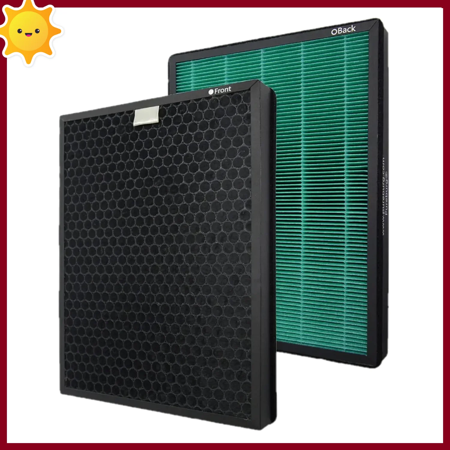 Coway Air Purifier Airmega 400 - True HEPA Active Carbon Filter Replacement