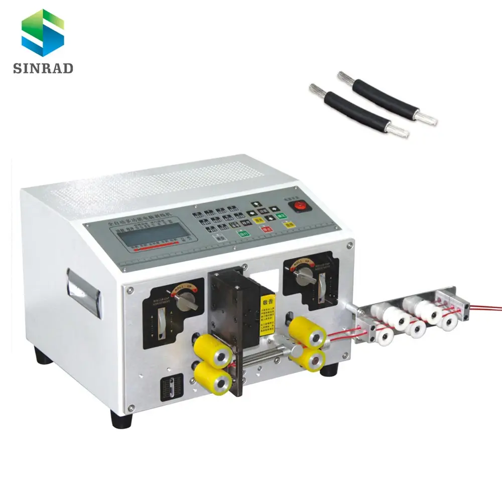 

Small cable stripping, automatic electric wire cutting and stripping machine