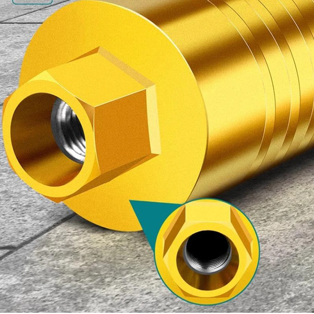 370mm Wet Drill Bit Thread For Cured Concrete Hard Masonry Wall Hole Opener Power Tool Accessories Diamond Tipped Drill