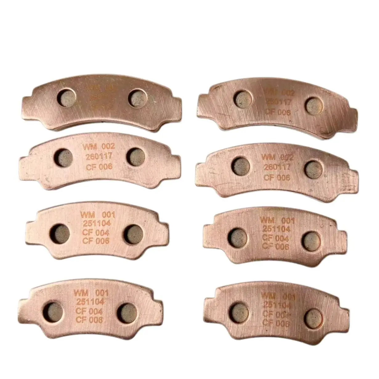 Original Front and Rear Sintered Brake Pads ASSY 9AWA-0811A0