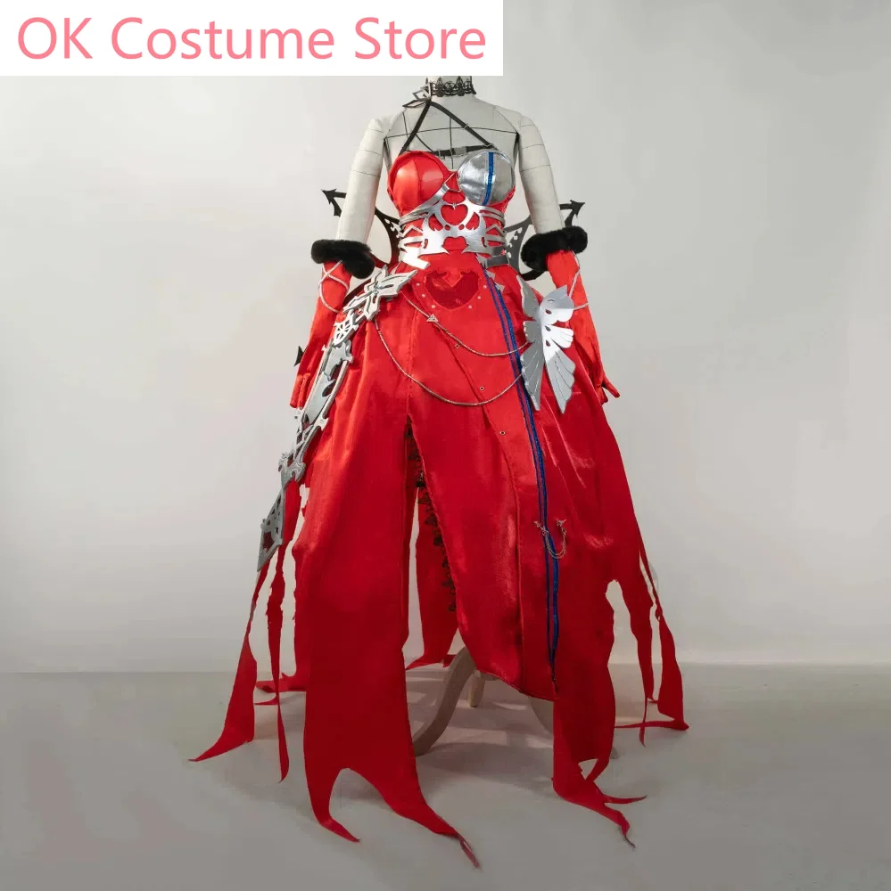 Arknights Skadi Dress Cosplay Costume Cos Game Anime Party Uniform Hallowen Play Role Clothes Clothing New Full