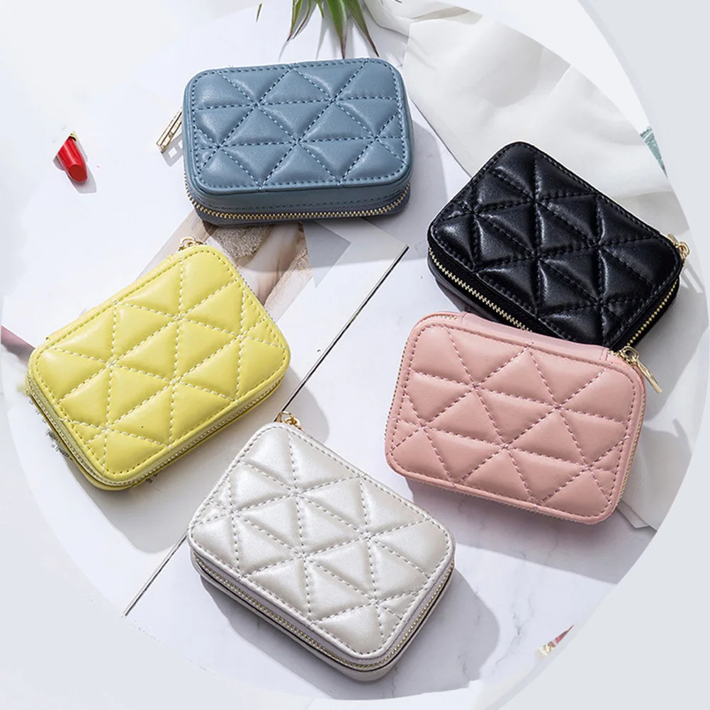 

1pc Portable Makeup Bag Waterproof Small Holder For Lipstick Coins Earphone Travel Outdoor Women Storage Pouch